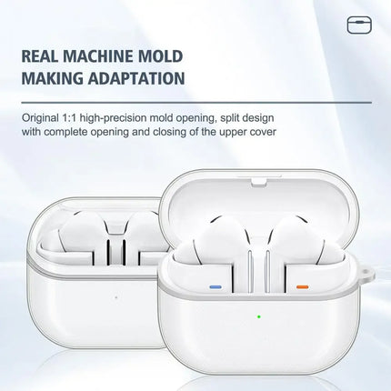 Transparent Earphone Case for Samsung Galaxy Buds 3 Pro Cases Soft Silicone Clear Headphone Cover for Samsung Galaxy Buds 3Pro