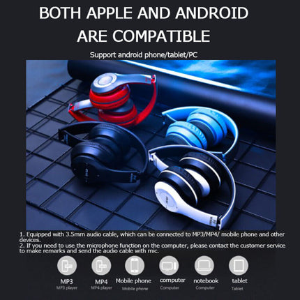 Wireless Bluetooth Headphones with Noise Cancelling Over-Ear Earphones 5.1 Gifts
