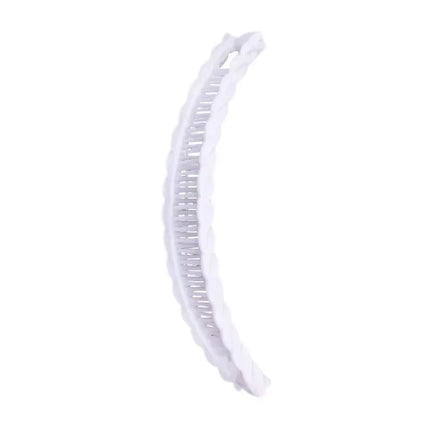 New Solid Color Vintage Banana Hair Clip for Women Girls Wave Comb Hairpin Hair Style Tool Fashion Practical Hair Accessories