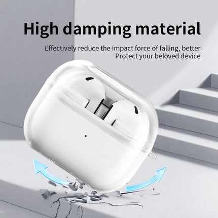 Transparent Earphone Case for Samsung Galaxy Buds 3 Pro Cases Soft Silicone Clear Headphone Cover for Samsung Galaxy Buds 3Pro