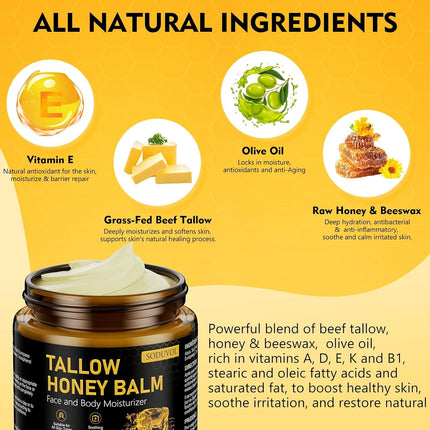 Beef Tallow Cream Remove Dark Spots Melanin Brightening Firming Tightening Repair anti Sagging Dryness Moisturizing Body Lotion