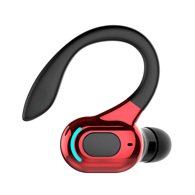 Waterproof Single Ear Earbuds Bluetooth-Compatible 5.2 Wireless Business Headset