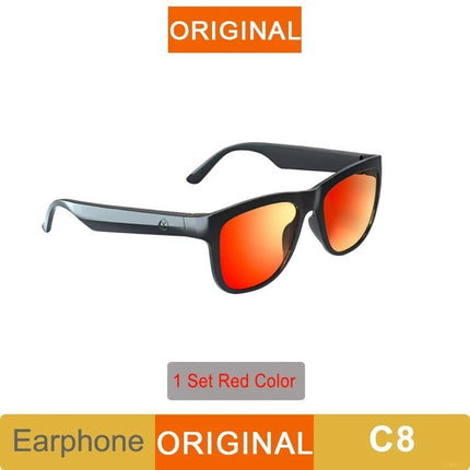 Lenovo Sport C8 Smart Glasses Headset Wireless Bluetooth Sunglasses Earphone