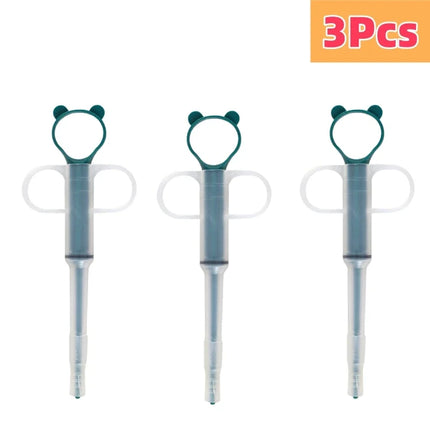 Pet Medicine Feeder Dispenser Cat Tablet Syringe Feeder Soft Tip Multi-Purpose Feeder Cat Pill Shooter Pet Pills Applicator