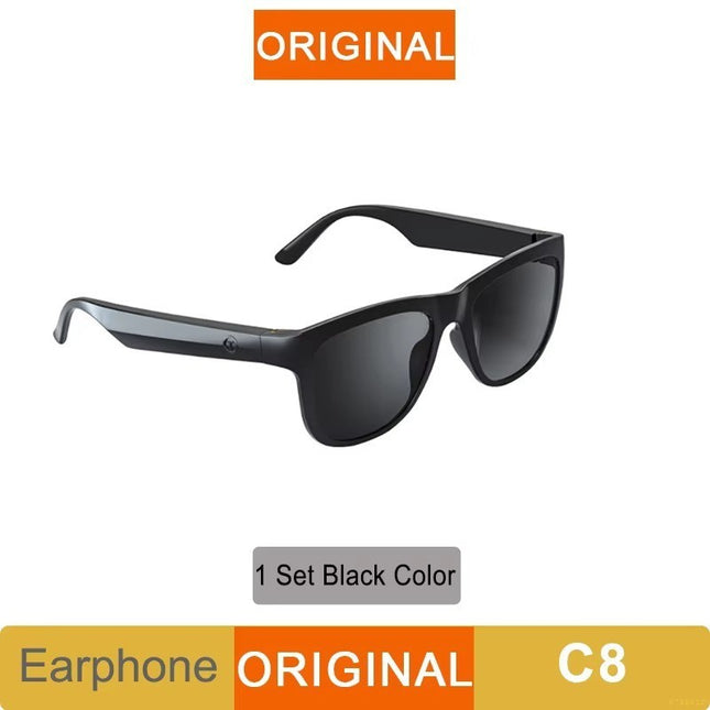 Lenovo Sport C8 Smart Glasses Headset Wireless Bluetooth Sunglasses Earphone