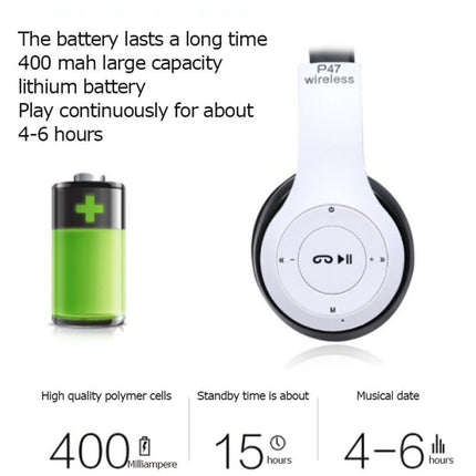 Wireless Bluetooth Headphones with Noise Cancelling Over-Ear Earphones 5.1 Gifts