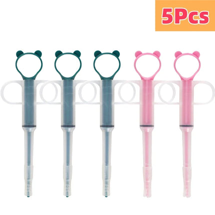 Pet Medicine Feeder Dispenser Cat Tablet Syringe Feeder Soft Tip Multi-Purpose Feeder Cat Pill Shooter Pet Pills Applicator