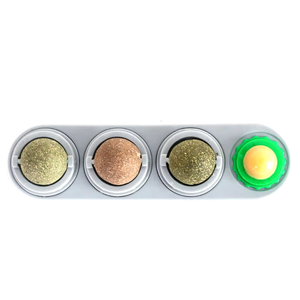 Catnip Toys Silvervine Balls Teeth Cleaning Dental Wall Treats Extra Cat Energy Ball Edible Cats Lick Healthy Kitten Chew