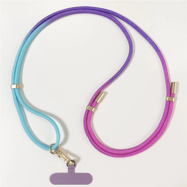 New Fashion Mobile Phone Lanyard Adjustable Outdoor Straps Universal Case Crossbody Shoulder Card Rope Anti-Lost Chain for Iphon