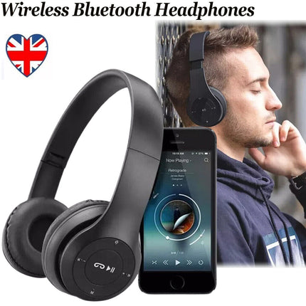 Wireless Bluetooth Headphones with Noise Cancelling Over-Ear Earphones 5.1 Gifts