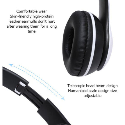 Wireless Bluetooth Headphones with Noise Cancelling Over-Ear Earphones 5.1 Gifts