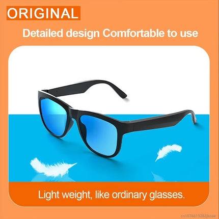 Lenovo Sport C8 Smart Glasses Headset Wireless Bluetooth Sunglasses Earphone